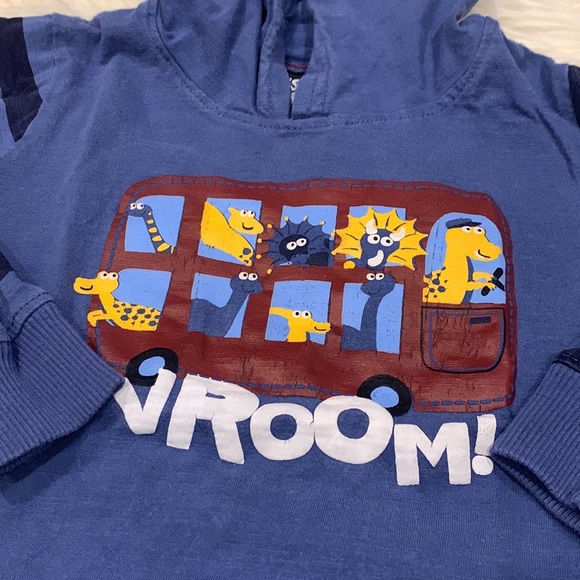 Lucky Brand & Carter’s Long-Sleeve and Short Tees with Blue Joe Fresh Pants 18M - Picture 3 of 15